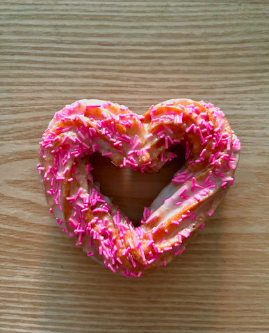 Vanilla Sprinkle Cruller