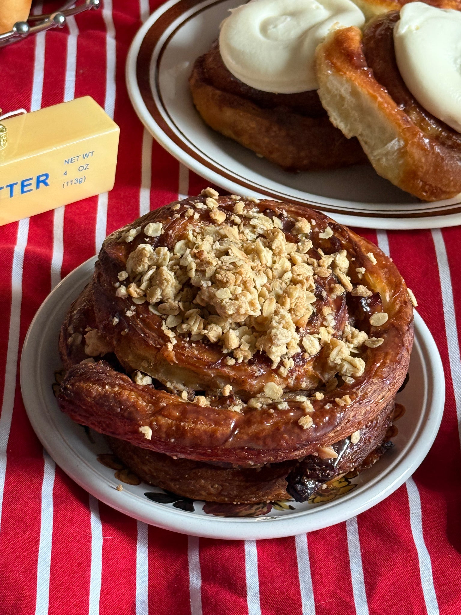 Caramel Apple Crumble Croissant