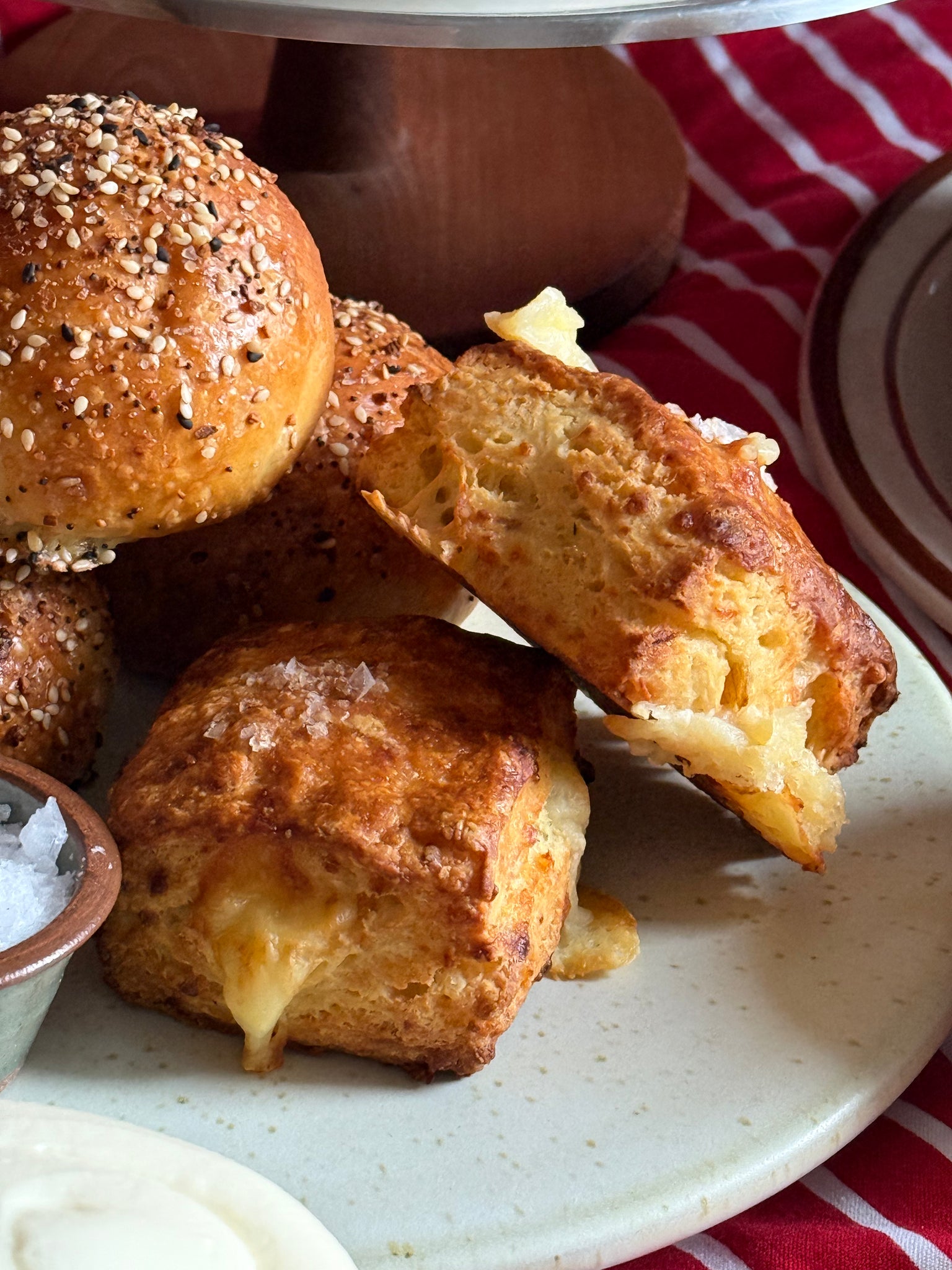 Swiss & Caramelized Onion Scone